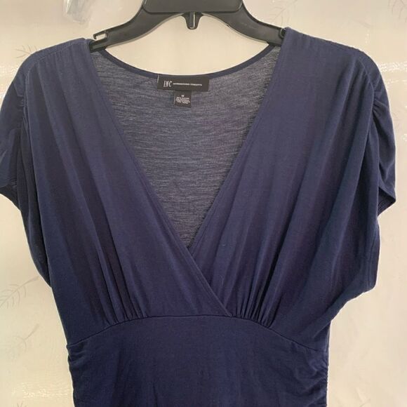 Inc international concepts blue blouse medium. - Picture 4 of 8